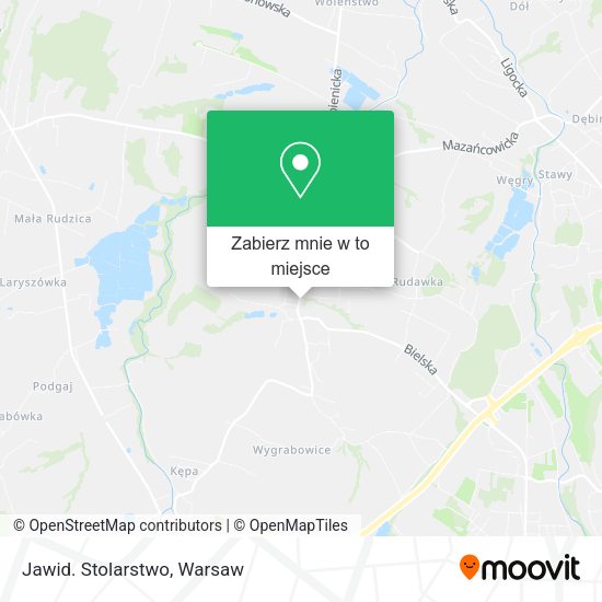 Mapa Jawid. Stolarstwo