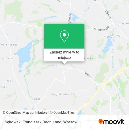 Mapa Sękowski Franciszek Dach-Land