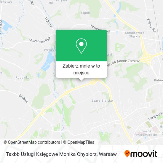 Mapa Taxbb Usługi Księgowe Monika Chybiorz