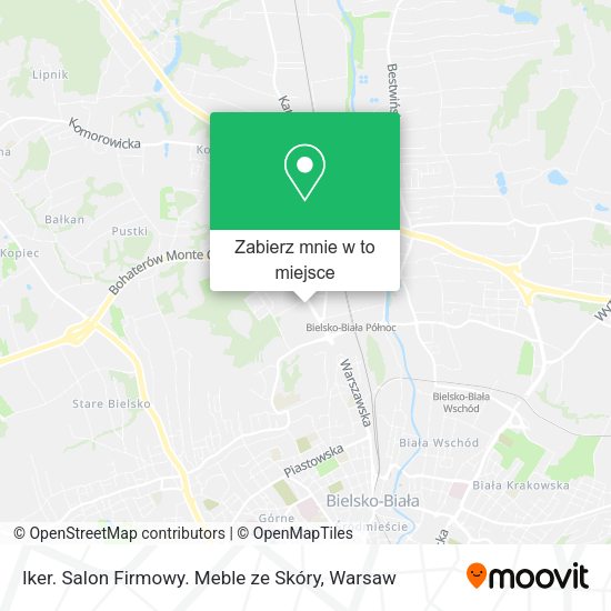 Mapa Iker. Salon Firmowy. Meble ze Skóry