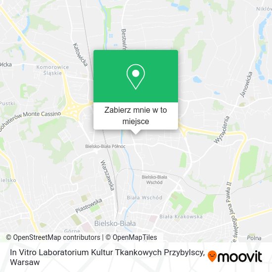 Mapa In Vitro Laboratorium Kultur Tkankowych Przybylscy