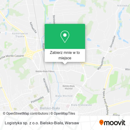 Mapa Logistyka sp. z o.o. Bielsko-Biała