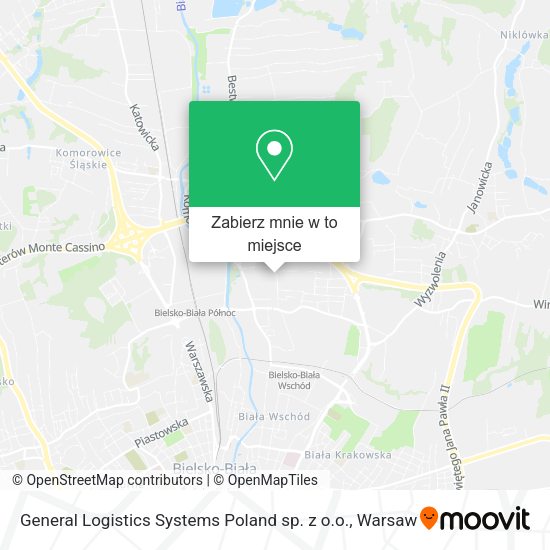 Mapa General Logistics Systems Poland sp. z o.o.