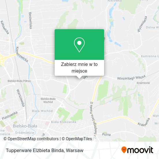 Mapa Tupperware Elżbieta Binda