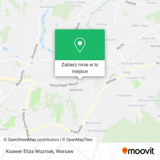 Mapa Ksawer Eliza Wozniak