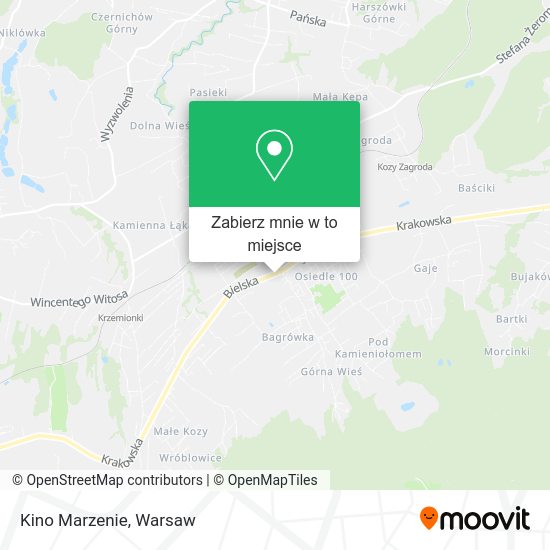 Mapa Kino Marzenie