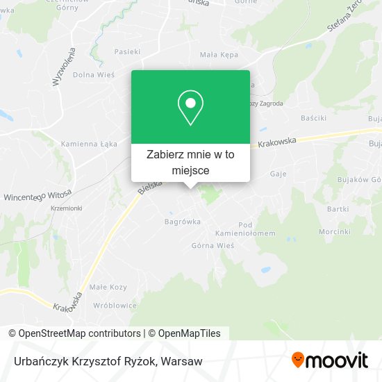 Mapa Urbańczyk Krzysztof Ryżok