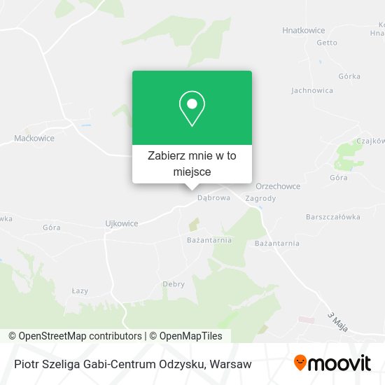 Mapa Piotr Szeliga Gabi-Centrum Odzysku