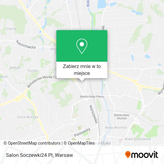 Mapa Salon Soczewki24 Pl