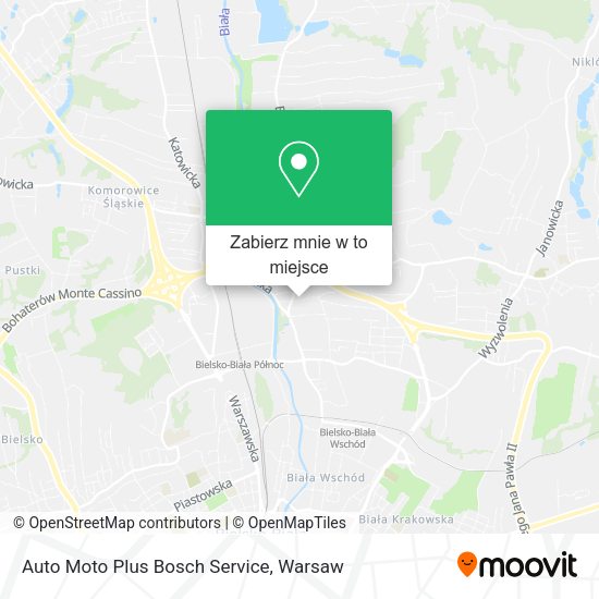 Mapa Auto Moto Plus Bosch Service