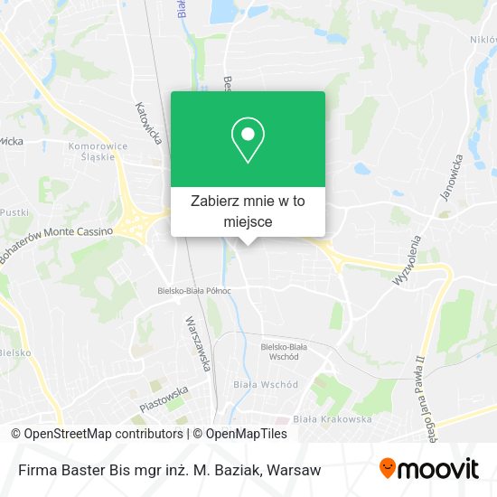 Mapa Firma Baster Bis mgr inż. M. Baziak