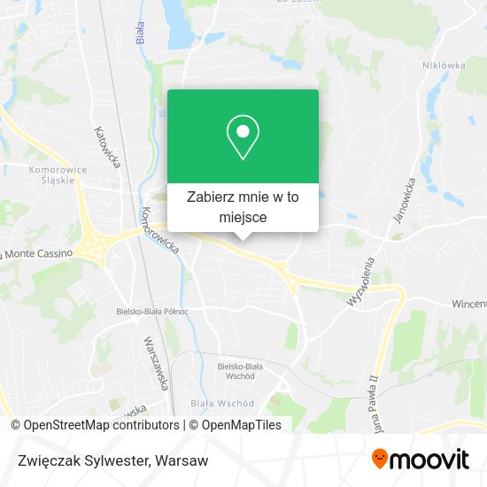 Mapa Zwięczak Sylwester