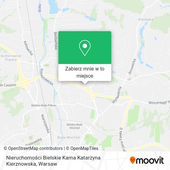 Mapa Nieruchomości Bielskie Kama Katarzyna Kierznowska