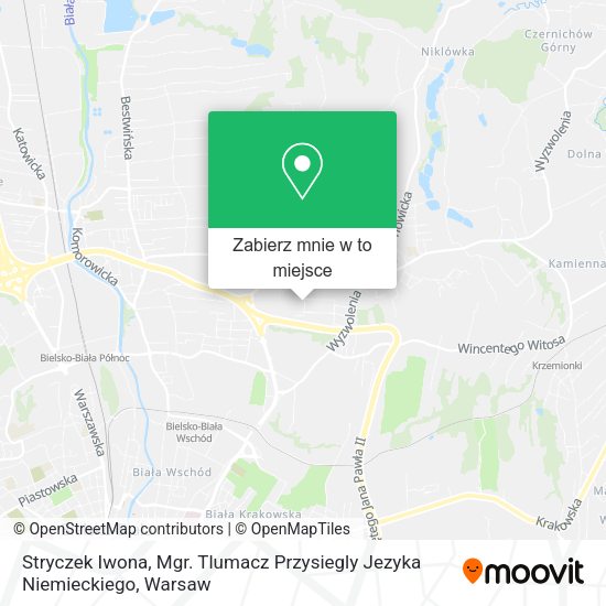 Mapa Stryczek Iwona, Mgr. Tlumacz Przysiegly Jezyka Niemieckiego