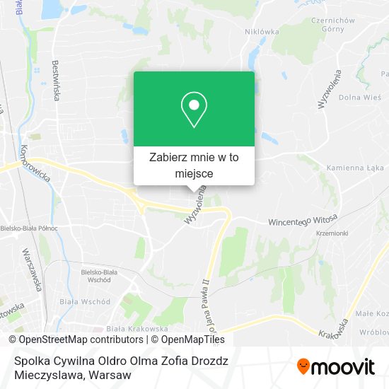 Mapa Spolka Cywilna Oldro Olma Zofia Drozdz Mieczyslawa