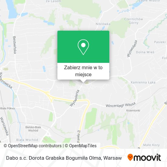 Mapa Dabo s.c. Dorota Grabska Bogumiła Olma