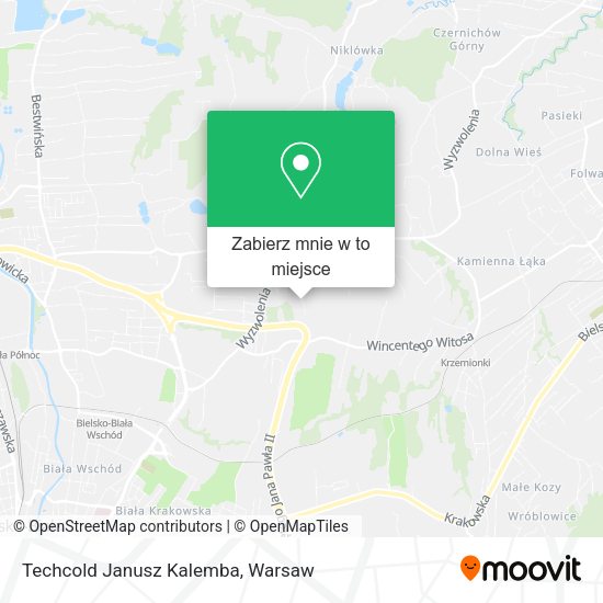 Mapa Techcold Janusz Kalemba