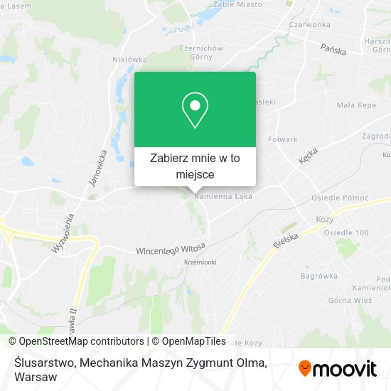 Mapa Ślusarstwo, Mechanika Maszyn Zygmunt Olma