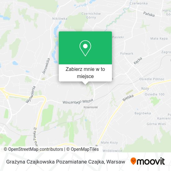 Mapa Grażyna Czajkowska Pozamiatane Czajka