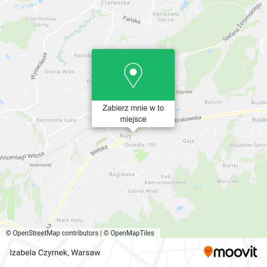 Mapa Izabela Czyrnek