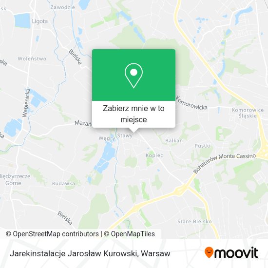 Mapa Jarekinstalacje Jarosław Kurowski