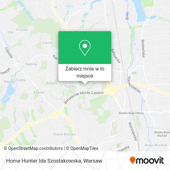 Mapa Home Hunter Ida Szostakowska