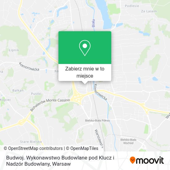 Mapa Budwoj. Wykonawstwo Budowlane pod Klucz i Nadzór Budowlany