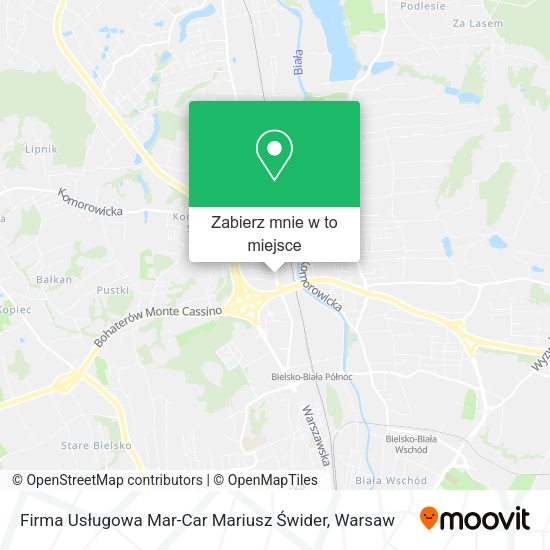 Mapa Firma Usługowa Mar-Car Mariusz Świder