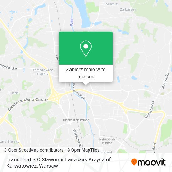 Mapa Transpeed S C Slawomir Laszczak Krzysztof Karwatowicz