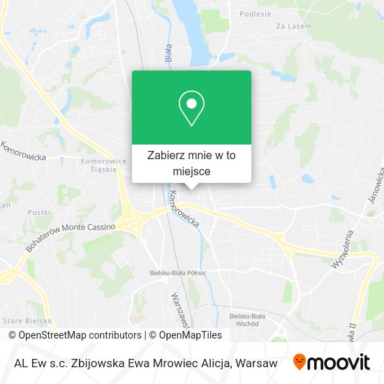 Mapa AL Ew s.c. Zbijowska Ewa Mrowiec Alicja