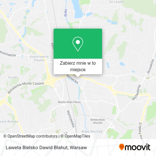 Mapa Laweta Bielsko Dawid Błahut