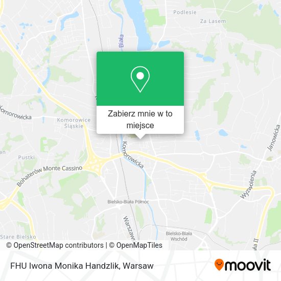 Mapa FHU Iwona Monika Handzlik