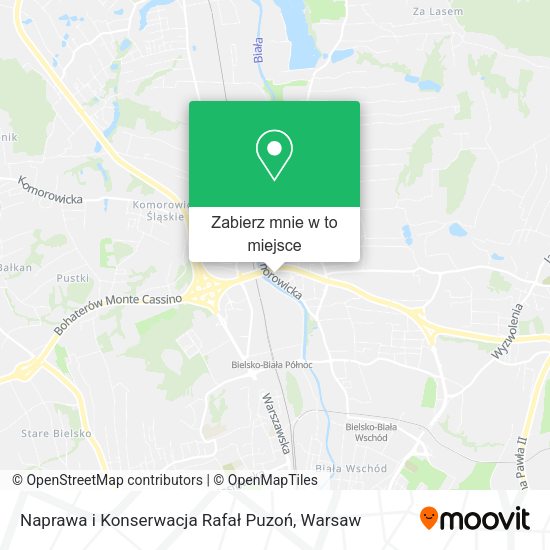 Mapa Naprawa i Konserwacja Rafał Puzoń