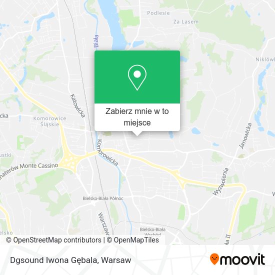 Mapa Dgsound Iwona Gębala