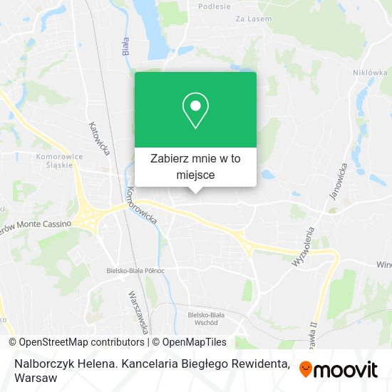 Mapa Nalborczyk Helena. Kancelaria Biegłego Rewidenta