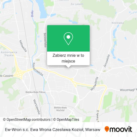 Mapa Ew-Wron s.c. Ewa Wrona Czesława Kozioł