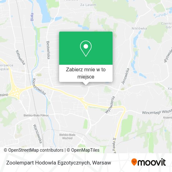 Mapa Zoolempart Hodowla Egzotycznych