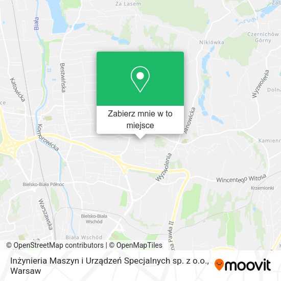 Mapa Inżynieria Maszyn i Urządzeń Specjalnych sp. z o.o.