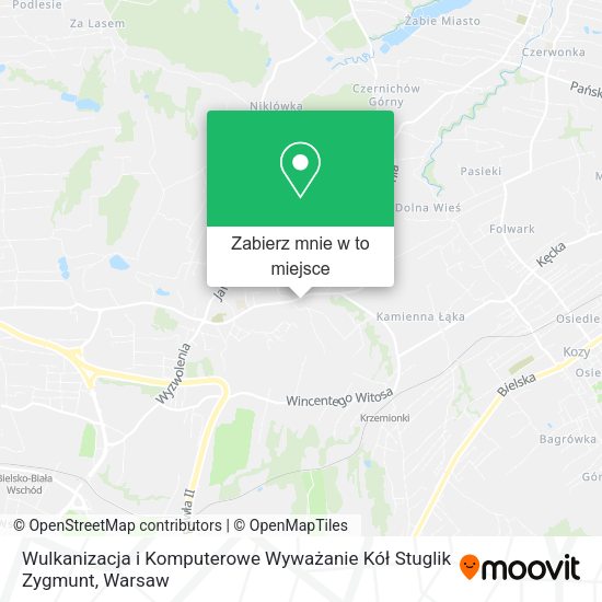 Mapa Wulkanizacja i Komputerowe Wyważanie Kół Stuglik Zygmunt