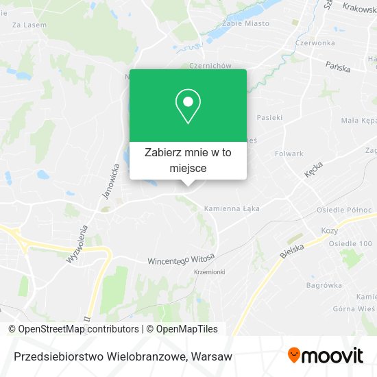 Mapa Przedsiebiorstwo Wielobranzowe