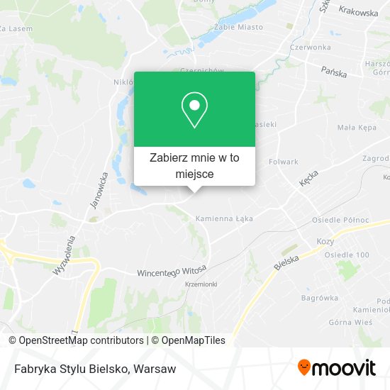 Mapa Fabryka Stylu Bielsko