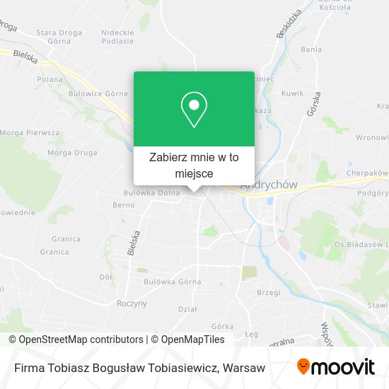 Mapa Firma Tobiasz Bogusław Tobiasiewicz