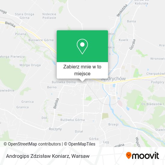 Mapa Androgips Zdzisław Koniarz