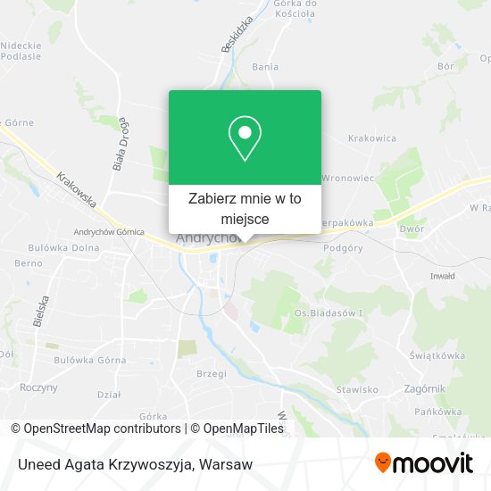 Mapa Uneed Agata Krzywoszyja