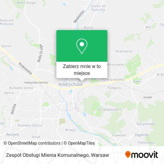 Mapa Zespół Obsługi Mienia Komunalnego