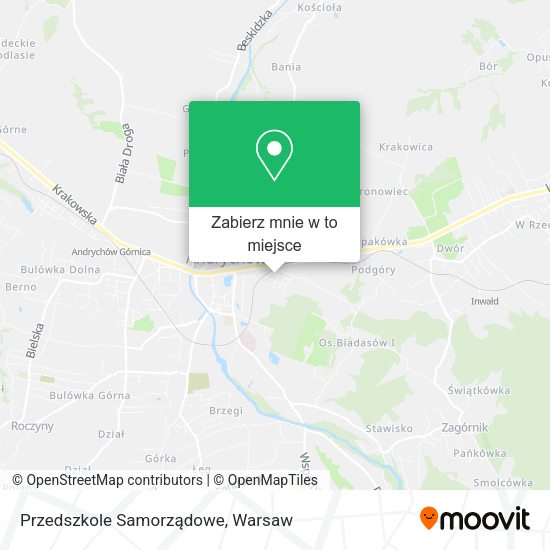 Mapa Przedszkole Samorządowe