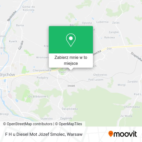 Mapa F H u Diesel Mot Józef Smolec