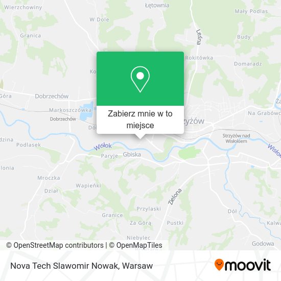 Mapa Nova Tech Slawomir Nowak