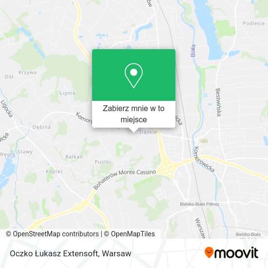 Mapa Oczko Łukasz Extensoft