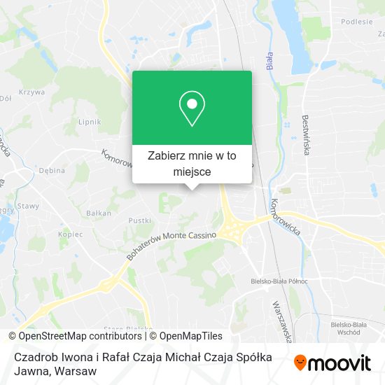 Mapa Czadrob Iwona i Rafał Czaja Michał Czaja Spółka Jawna